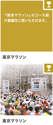 東京マラソン 『東京マラソン』のコース紹介動画をご覧いただけます。