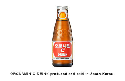 ORONAMIN C DRINK produced and sold in South Korea