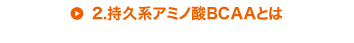 2.持久系アミノ酸BCAAとは