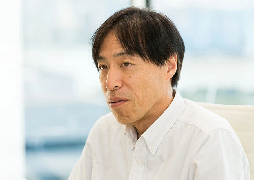 パナソニック株式会社 コネクティッドソリューションズ社 人事・総務担当 ダイバーシティ推進担当 常務 大橋智加 氏のインタビュー風景