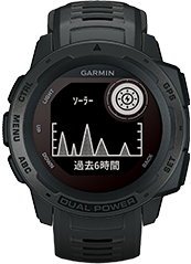 GARMIN Instinct Dual Power Graphite