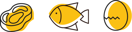 主菜のイラスト
