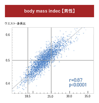 body mass indec 【男性】
