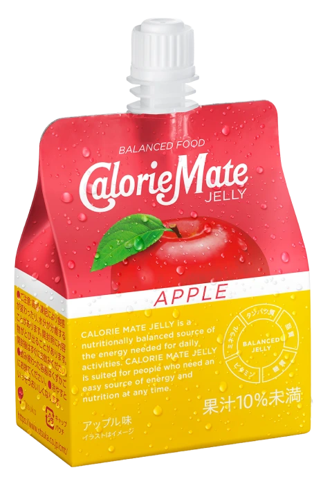 CalorieMate JELLY APPLE の商品画像