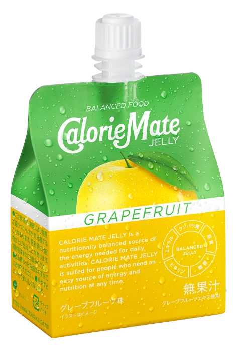 CalorieMate JELLY GRAPEFRUIT の商品画像