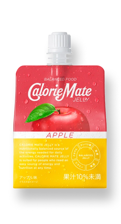 CalorieMate JELLY APPLE の商品画像