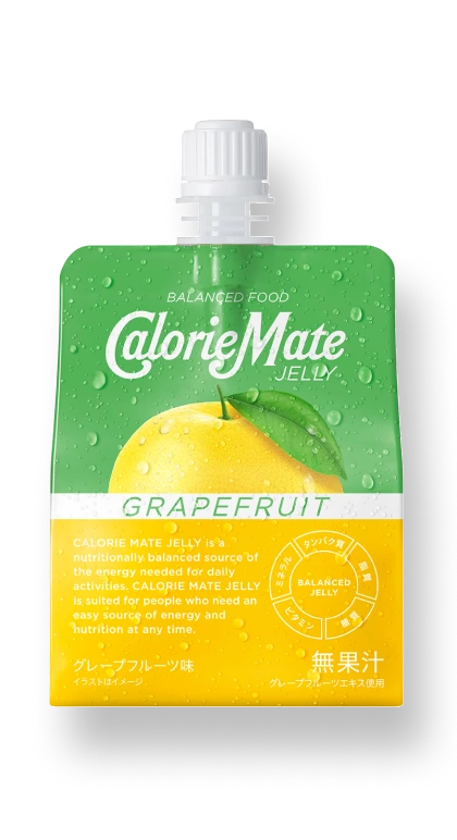 CalorieMate JELLY GRAPEFRUIT の商品画像
