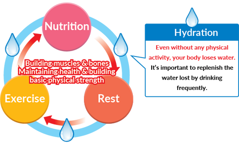 Nutritional balance in sports