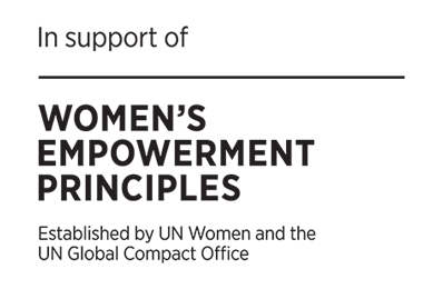 In support of WOMEN'S EMPOWERMENT PRINCIPLES Established by UN Women and the UN Global Compact Office