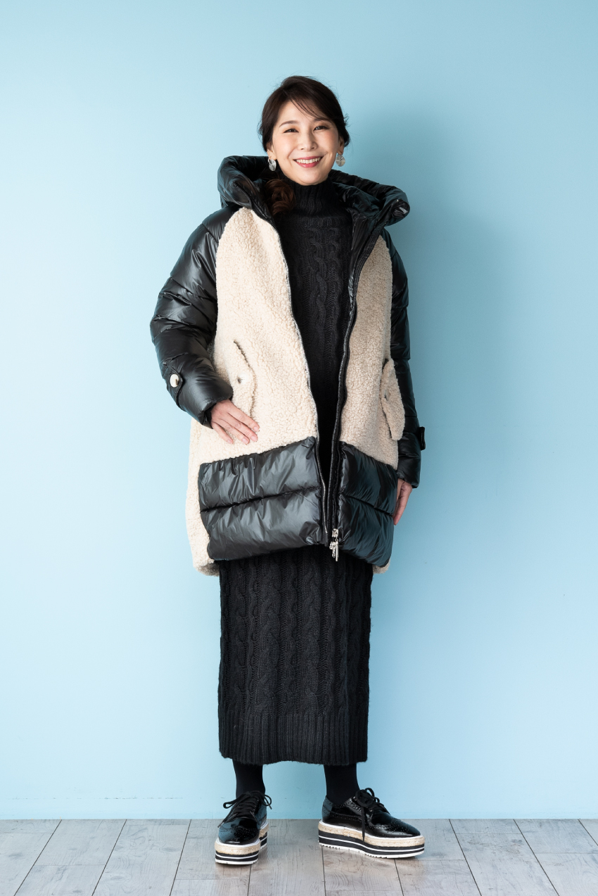 第13回　流行のボアのコートを着こなす／スタイリスト・石田純子さんの【明日、何着る？】