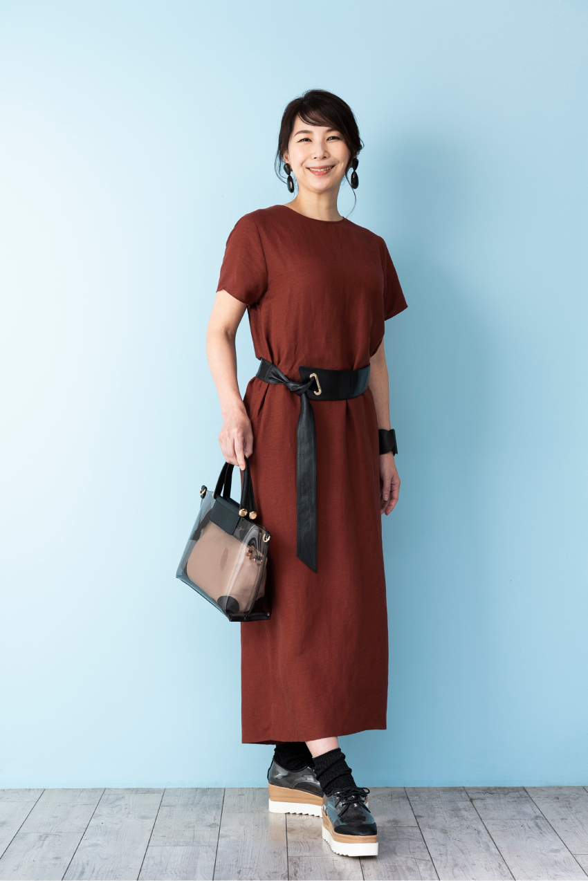 第18回 1枚のワンピースで3パターン/スタイリスト・石田純子さんの【明日、何着る?】