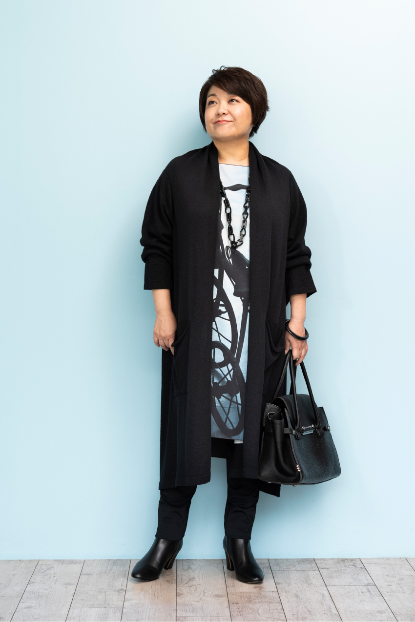 第20回 上半身引き締めコーディネート/スタイリスト・石田純子さんの【明日、何着る?】