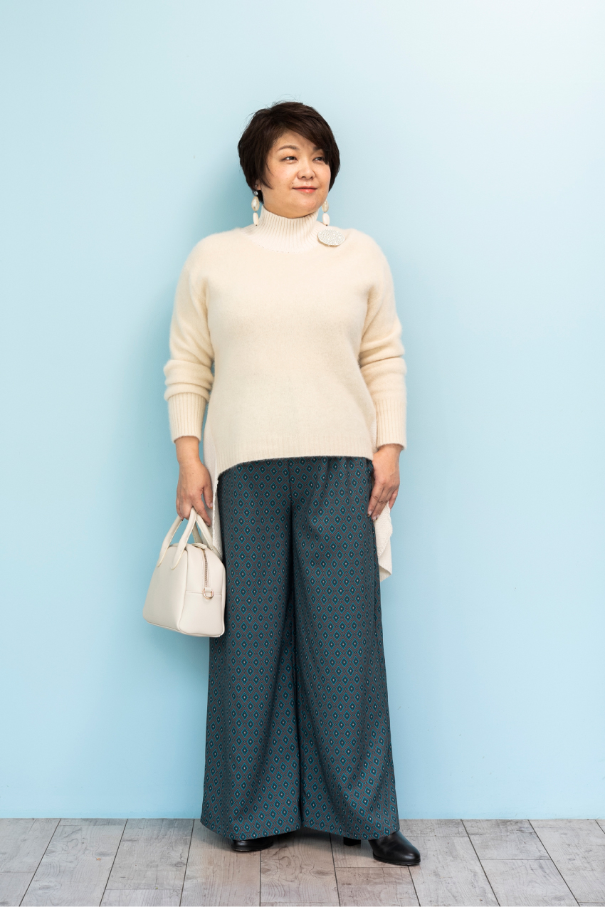 第20回 上半身引き締めコーディネート/スタイリスト・石田純子さんの【明日、何着る?】