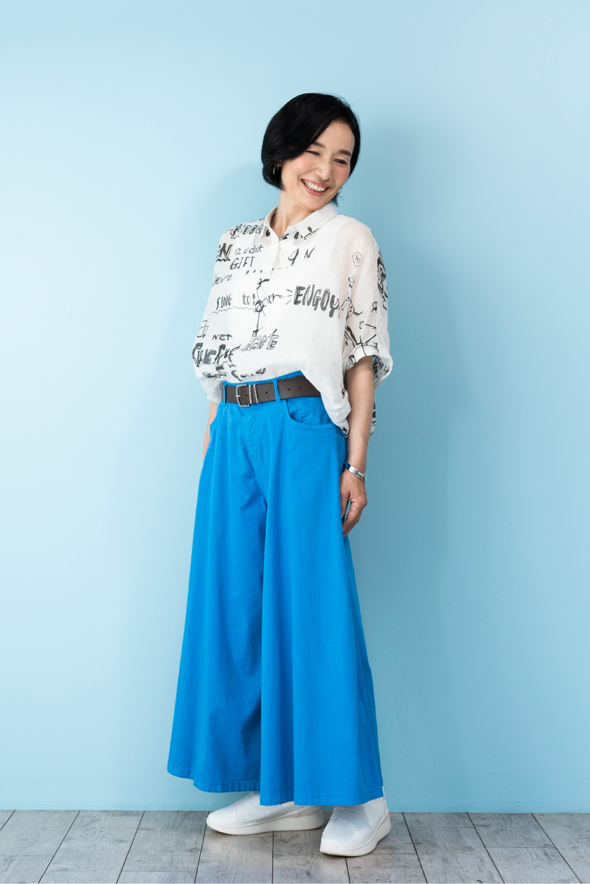 第28回 “透け感”を楽しむ/スタイリスト・石田純子さんの【明日、何着る?】