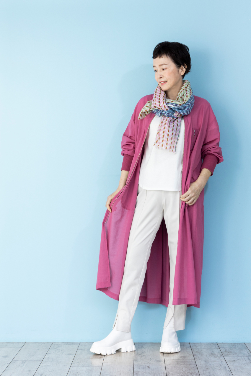 第34回 ピンクは大人が着るとかっこいい/スタイリスト・石田純子さんの【明日、何着る?】