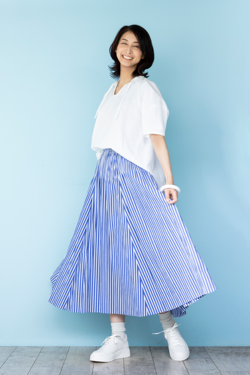 第37回 今夏はボリュームスカート/スタイリスト・石田純子さんの【明日、何着る?】