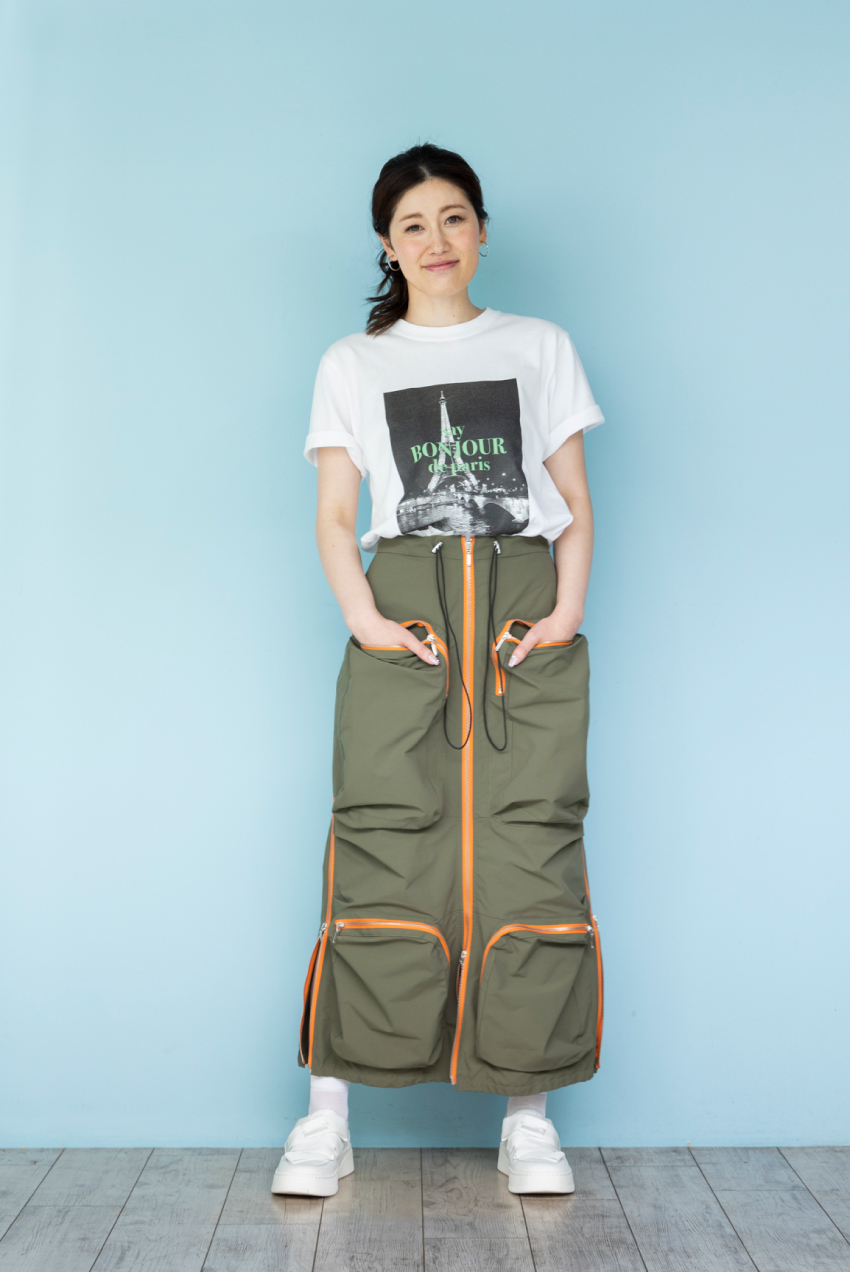 第48回 ミリタリーを上品に着こなす/スタイリスト・石田純子さんの【明日、何着る?】