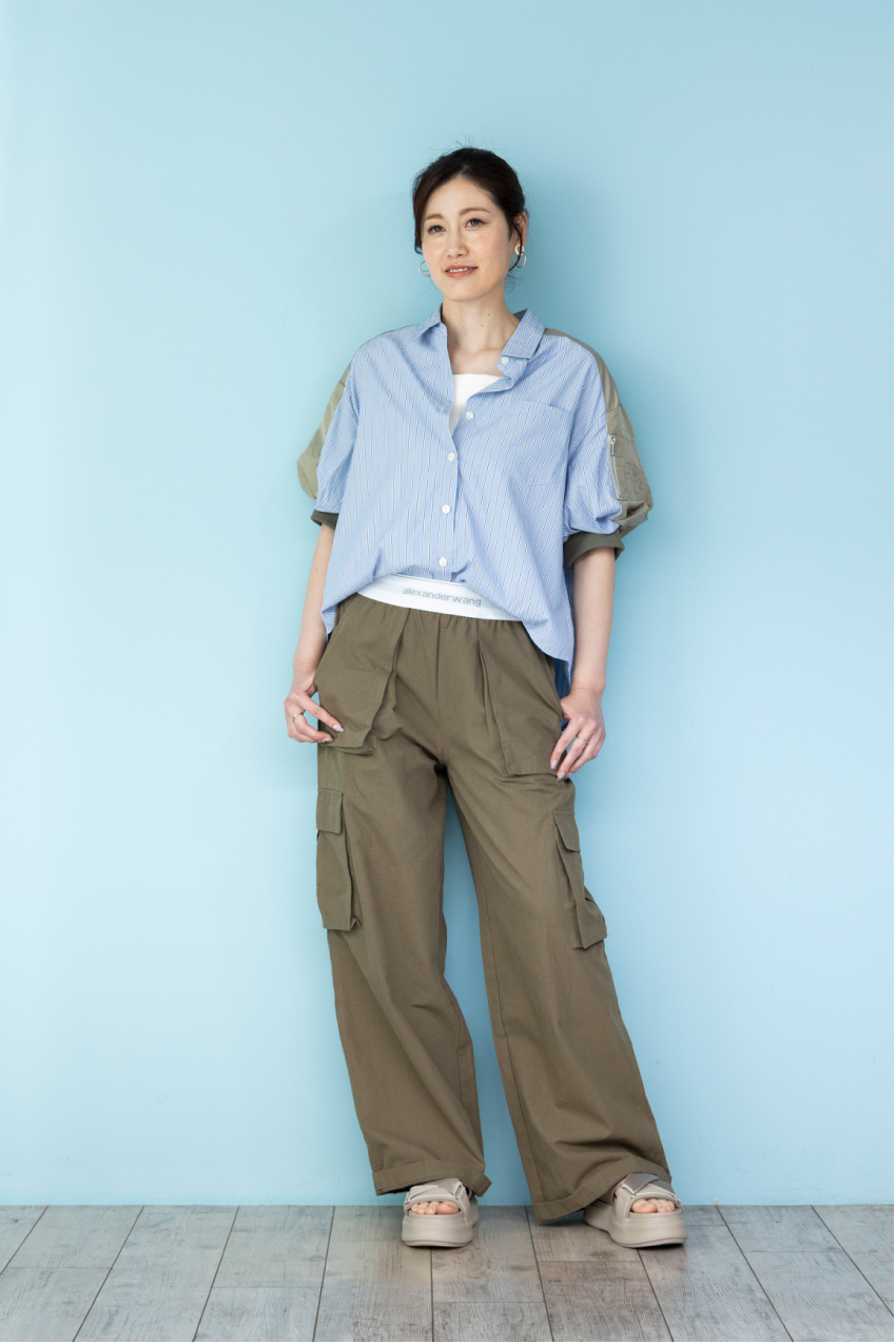 第48回 ミリタリーを上品に着こなす/スタイリスト・石田純子さんの【明日、何着る?】