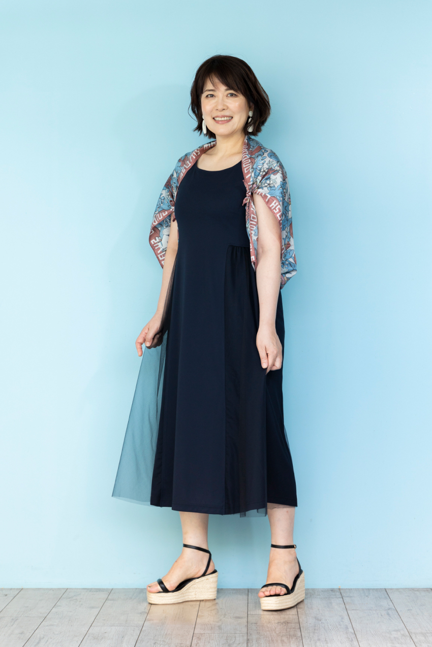 第49回 夏と秋、ワンピースはこう着る!/スタイリスト・石田純子さんの【明日、何着る?】