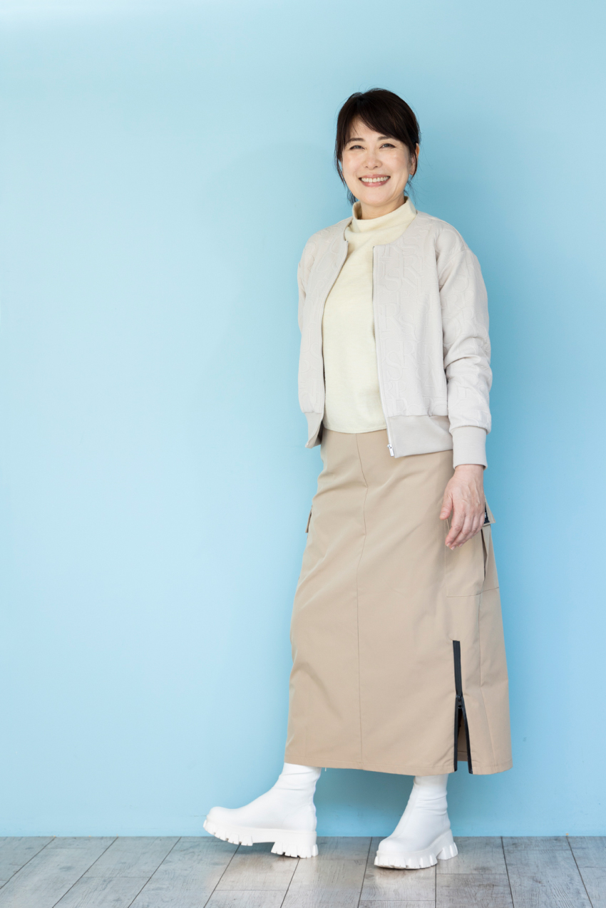 第50回 大注目のボンディング素材/スタイリスト・石田純子さんの【明日、何着る?】