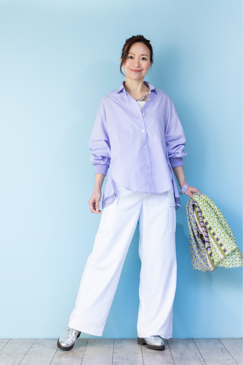 第54回 春はパステルカラー/スタイリスト・石田純子さんの【明日、何着る?】