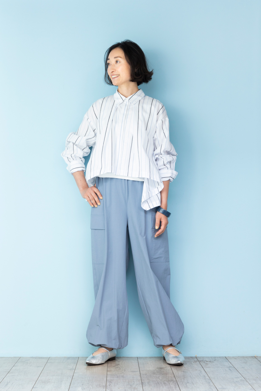 第56回 この夏のトップスはクロップド丈/スタイリスト・石田純子さんの【明日、何着る?】