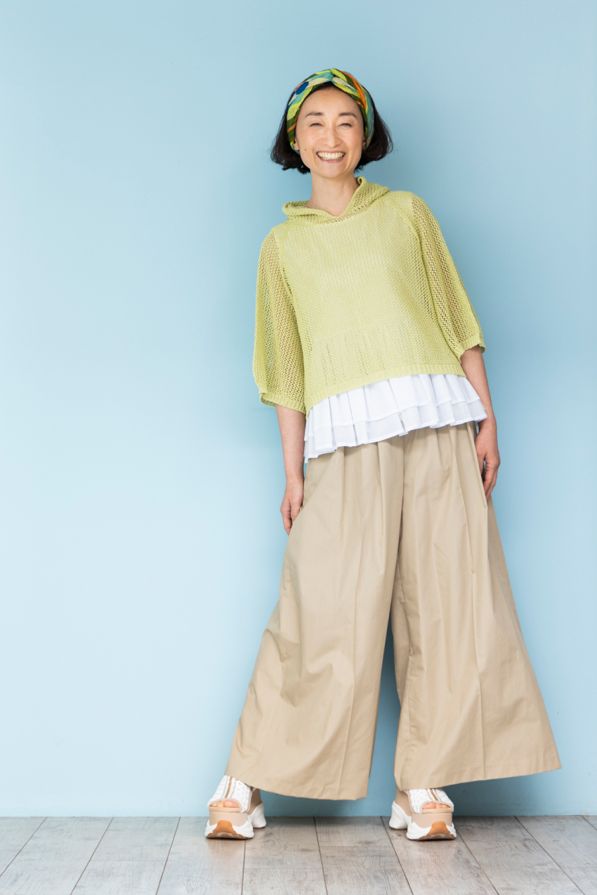 第56回 この夏のトップスはクロップド丈/スタイリスト・石田純子さんの【明日、何着る?】