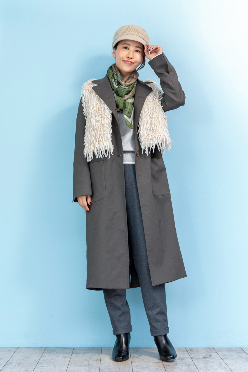 第61回 ふわもこジレのコーデ3選/スタイリスト・石田純子さんの【明日、何着る?】