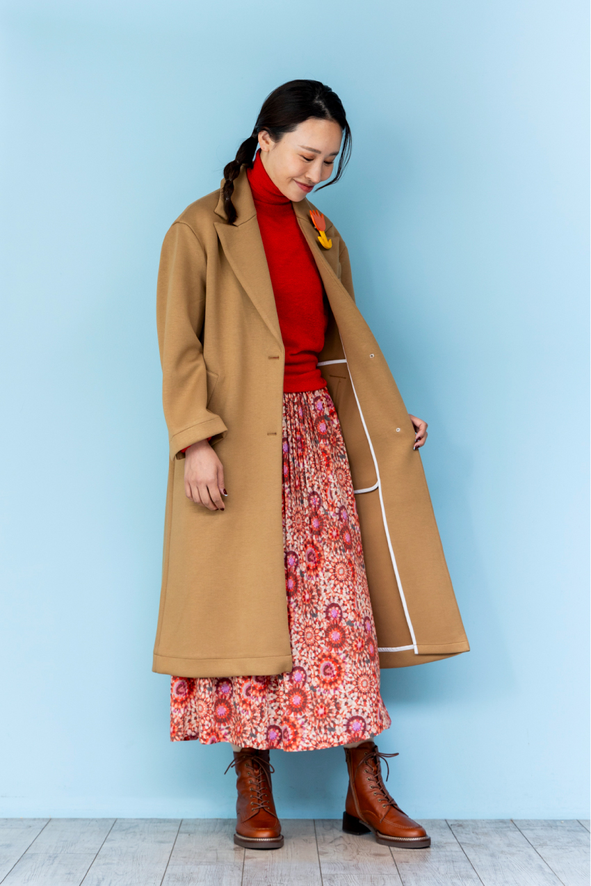 第62回　ダンボールニットのコート／スタイリスト・石田純子さんの【明日、何着る？】