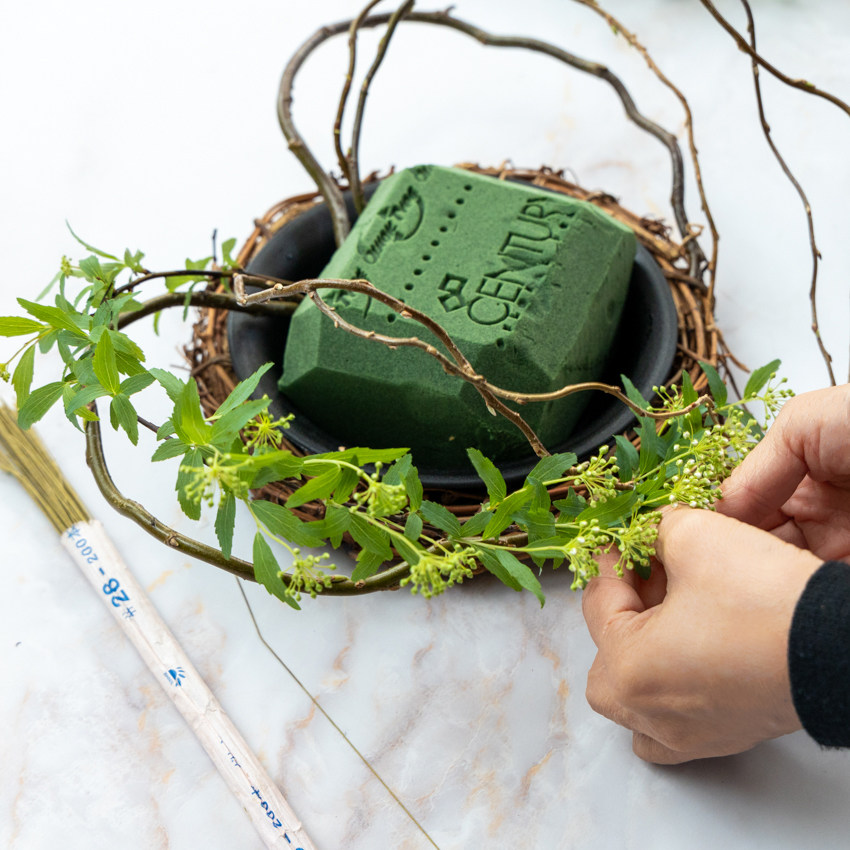 第64回 母の日のハートアレンジメント/北欧フラワーデザイン協会・ヘンティネン・クミさんの【フィンランド花通信】