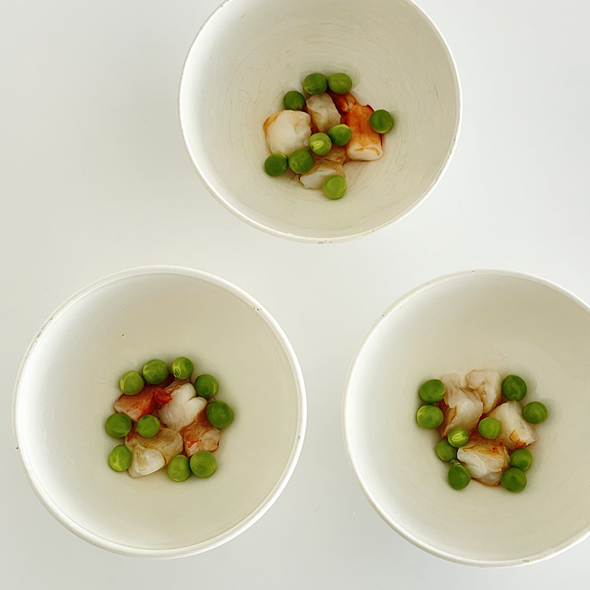 第56回　中華風エビとグリーンピースの茶碗蒸し／菓子研究家・福田里香さん の【台所はいつもセレンディピティ】