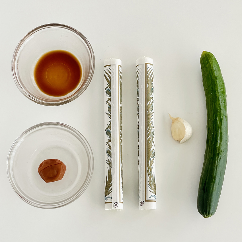 第59回 きゅうりの翡翠めんつゆ素麺/菓子研究家・福田里香さん の【台所はいつもセレンディピティ】