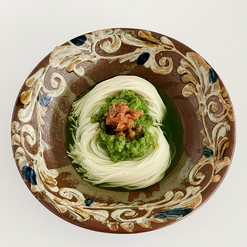 第59回 きゅうりの翡翠めんつゆ素麺/菓子研究家・福田里香さん の【台所はいつもセレンディピティ】