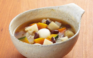 小豆と野菜のスープ