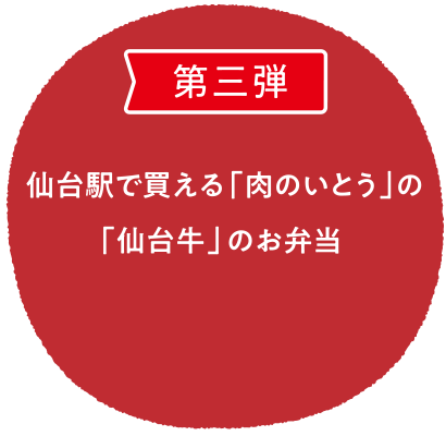 第三弾 仙台駅で買える「肉のいとう」の「仙台牛」のお弁当