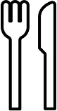 フォークとナイフ