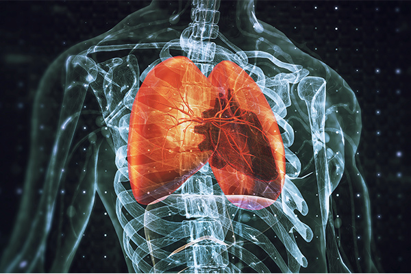 心肺機能が改善されているイメージ