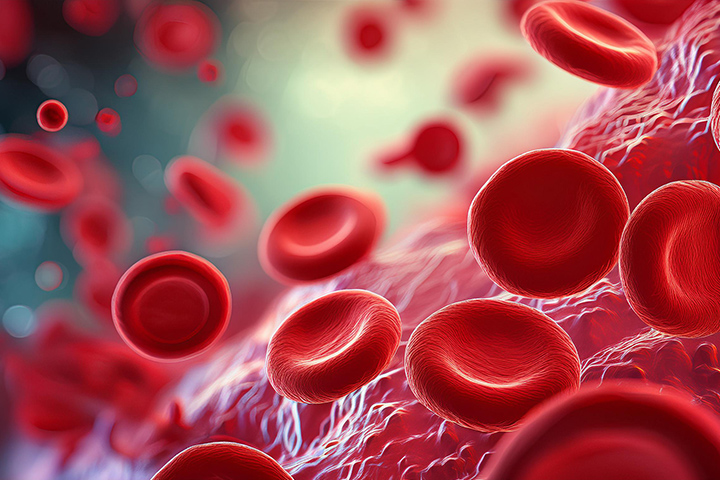 血液中のヘモグロビン