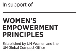 In support of WOMEN'S EMPOWERMENT PRINCIPLES Established by UN Women and the UN Global Compact Office