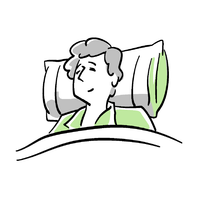 より快適な睡眠に備えて肌の水分環境を整える