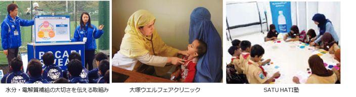 水分・電解質補給の大切さを伝える取組み/大塚ウエルフェアクリニック/SATU HATI 塾