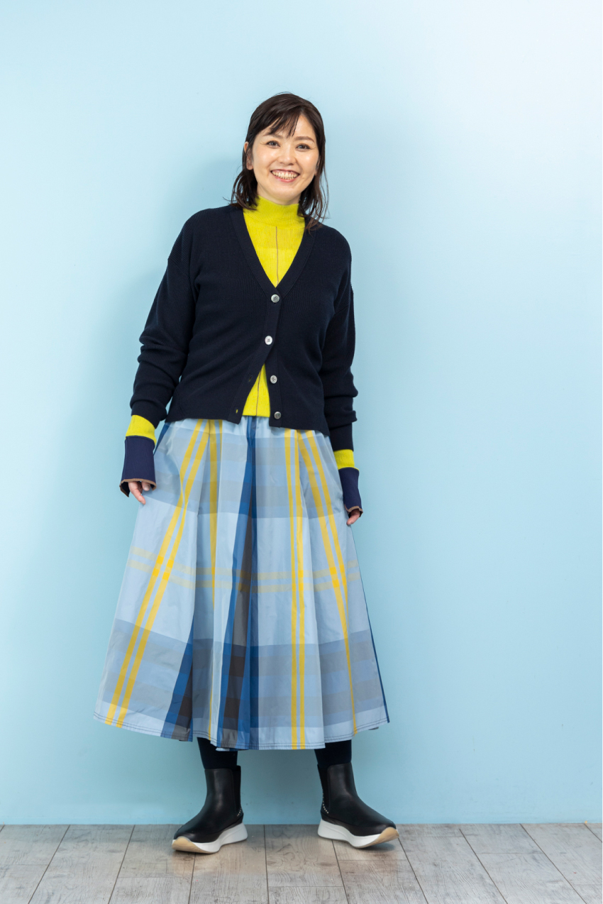 第60回 新しいカーディガンの着こなし/スタイリスト・石田純子さんの【明日、何着る?】